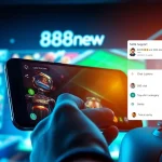 Experience 888new's vibrant gaming platform with user-friendly features and USDT transactions.