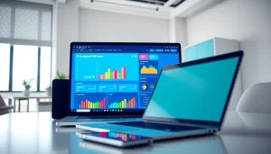 Engaging smm panel interface on a modern digital marketing workspace