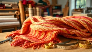 Beeld van wafel katoen met levendige kleuren gelegen op een houten tafel, perfect voor creatief gebruik.