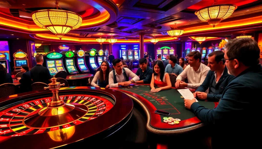 Experience the excitement of 79king's poker tables with players and vibrant chips.