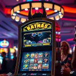Mainkan batman138 slot dengan suasana kasino yang penuh energi dan keceriaan.