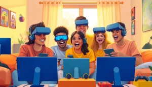 Masuk ke bolahiu login game dengan pemain yang bersemangat dalam suasana bermain game.