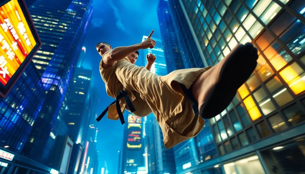 Experience the thrill of a Martial Arts Thriller with dynamic action sequences and intense combat.