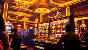 Jelajahi keseruan memainkan luxury777 slot dengan suasana kasino yang mewah dan energik.