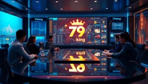 Painel de apostas ao vivo da 79king com cotações e interface moderna