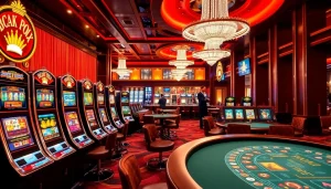 คาสิโนที่มีประสบการณ์การเล่นที่หรูหราและตื่นเต้นพร้อมการตกแต่งที่สวยงาม