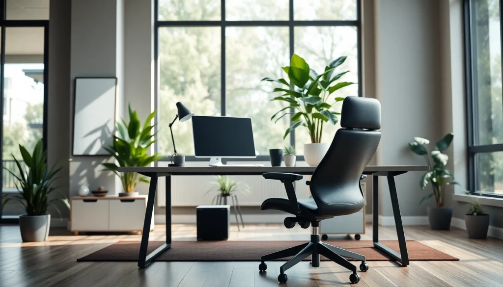 Elevate your workspace with a modern home office inspired by https://merithome.co.uk for productivity and style.