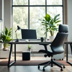 Elevate your workspace with a modern home office inspired by https://merithome.co.uk for productivity and style.