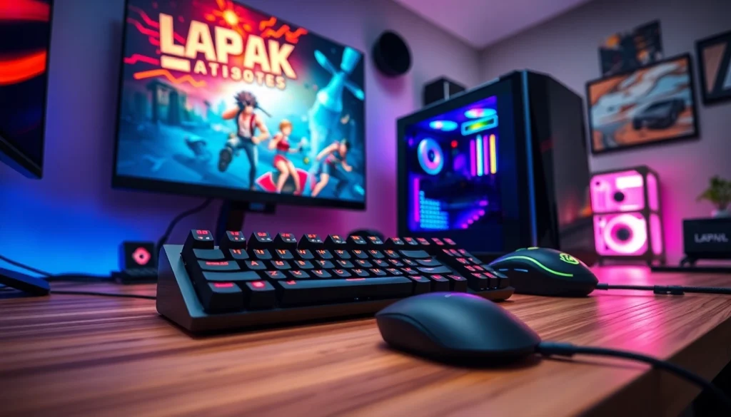 Rasakan keseruan lapak303 game dengan setup gaming modern yang mengesankan.