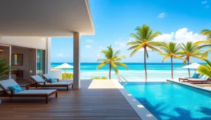 Phuket property management services showcasing a luxurious beachfront villa with stunning ocean views.