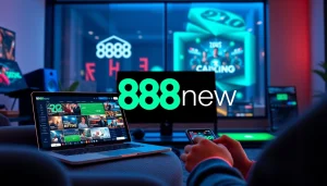 888new online gaming experience showcasing diverse betting options on sleek devices.
