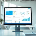 Enhance c168me.com with a modern web interface design showcasing vibrant digital solutions.