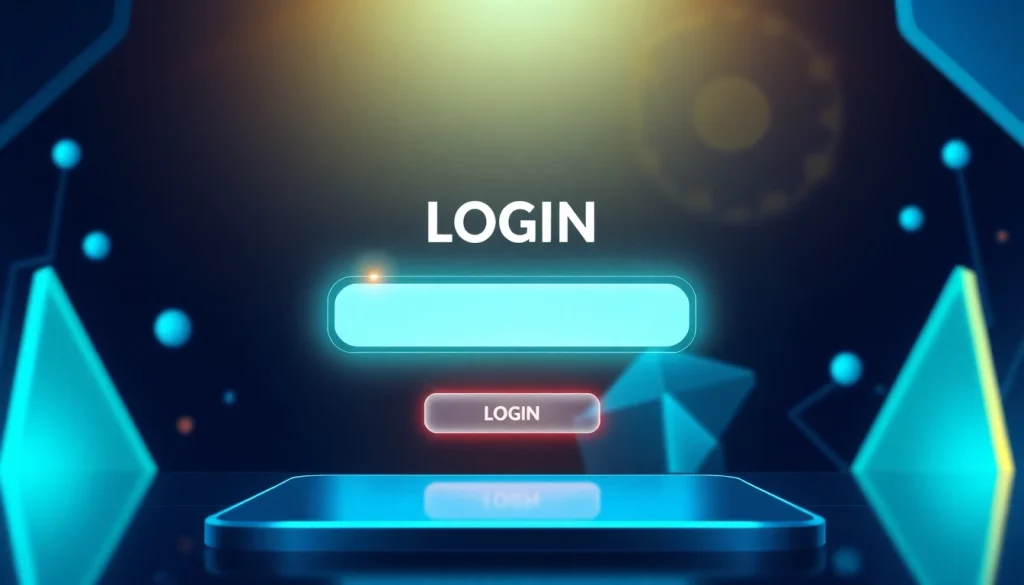 Jentoto login interface yang menonjol dan menarik perhatian pengguna.