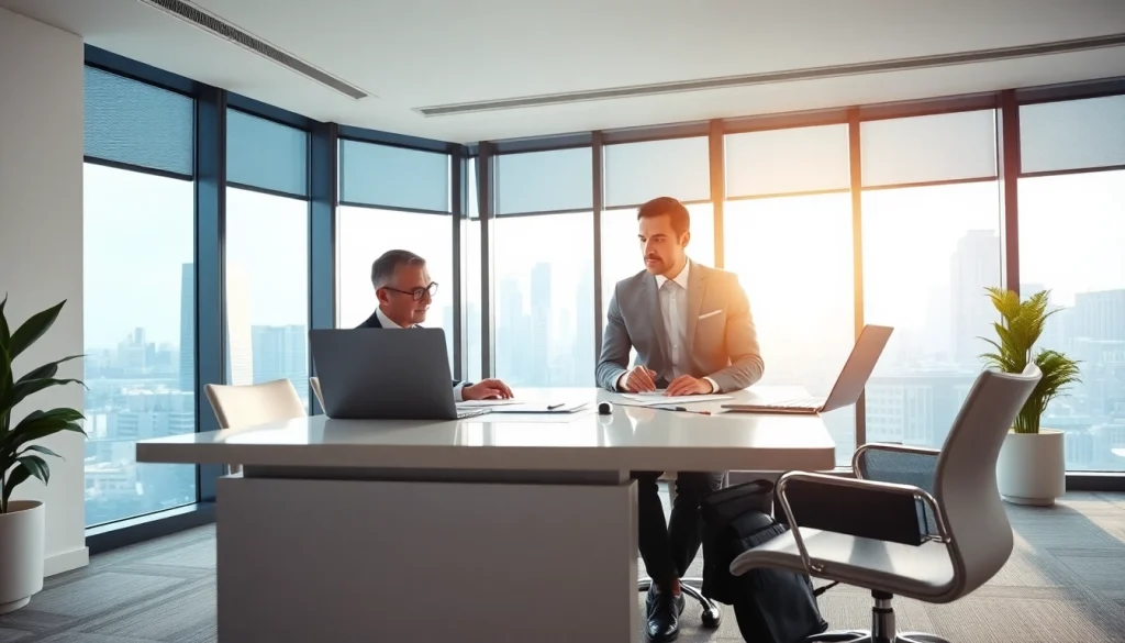 신용카드 현금화 방법을 상담하는 모습의 전문가와 고객