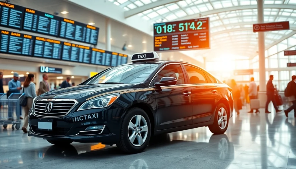 Taxi Nottingham to Birmingham Airport providing efficient travel for travelers at a busy airport.