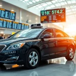 Taxi Nottingham to Birmingham Airport providing efficient travel for travelers at a busy airport.