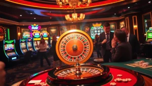 Engaging players enjoy their thrilling experience at https://xx88.pizza/ with vibrant casino elements.