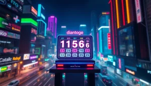 Menampilkan pengalaman bermain diantogel yang penuh warna dan semangat dalam suasana urban