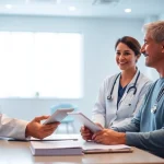 Enhancing Health through compassionate care in a modern clinic setting with a healthcare provider.