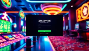 Masukkan ke bolahiu login game dengan tampilan antarmuka modern dan atmosfer kasino yang energik.