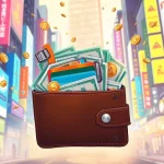 카드깡에 대한 설명과 함께 돈과 신용카드를 강조한 이미지입니다.