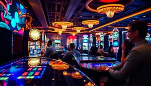 Experience the thrill of the best online casinos in California with vibrant players and games.