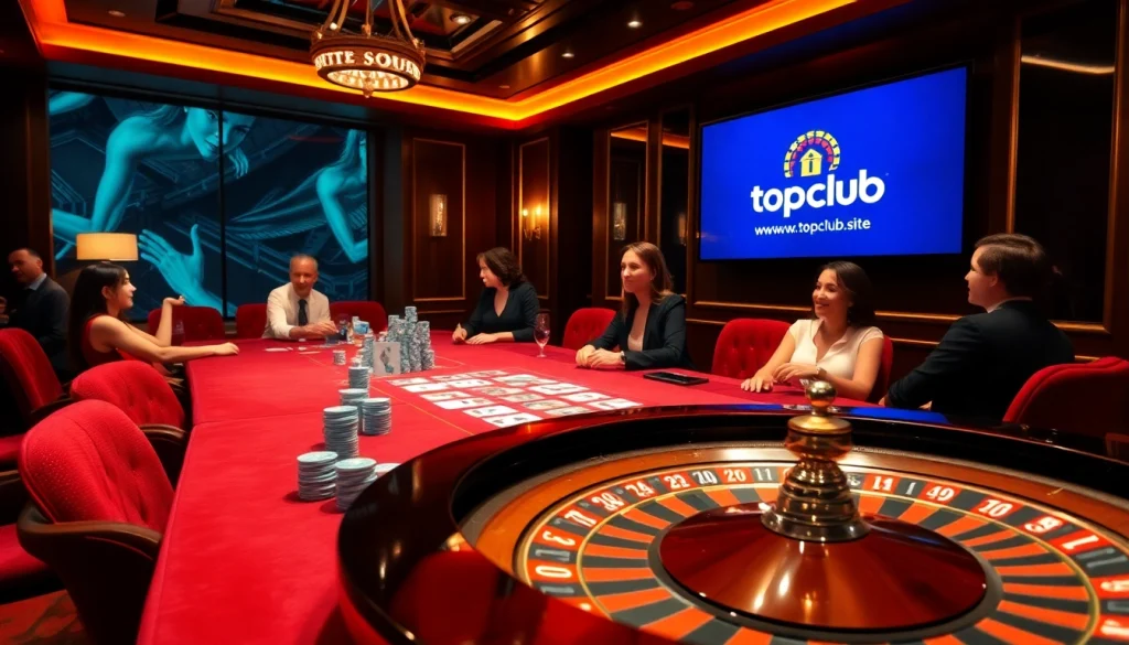 Experience high-stakes excitement at https://topclub.site/ with vibrant casino gaming and joyful players.