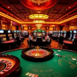 Engage with the excitement at 79king casino, featuring players at vibrant gaming tables.