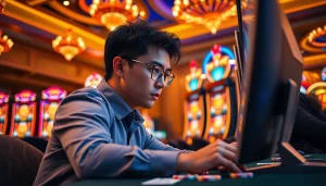 เล่น 918kiss slot ที่คาสิโนหรู พร้อมบรรยากาศที่ตื่นเต้นและโปรแกรมเกมที่น่าสนใจ