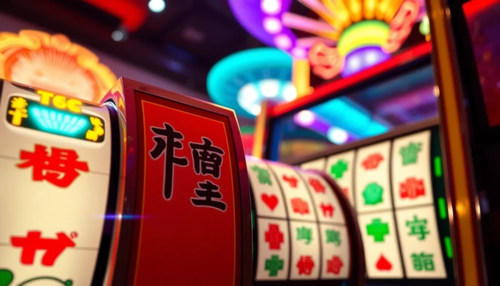Menangkan mahjong slot dalam suasana casino yang berwarna-warni dan menggairahkan.