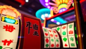 Menangkan mahjong slot dalam suasana casino yang berwarna-warni dan menggairahkan.