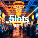 Menampilkan platform game online zoom188 dengan suasana kasino yang cerah dan menggembirakan.