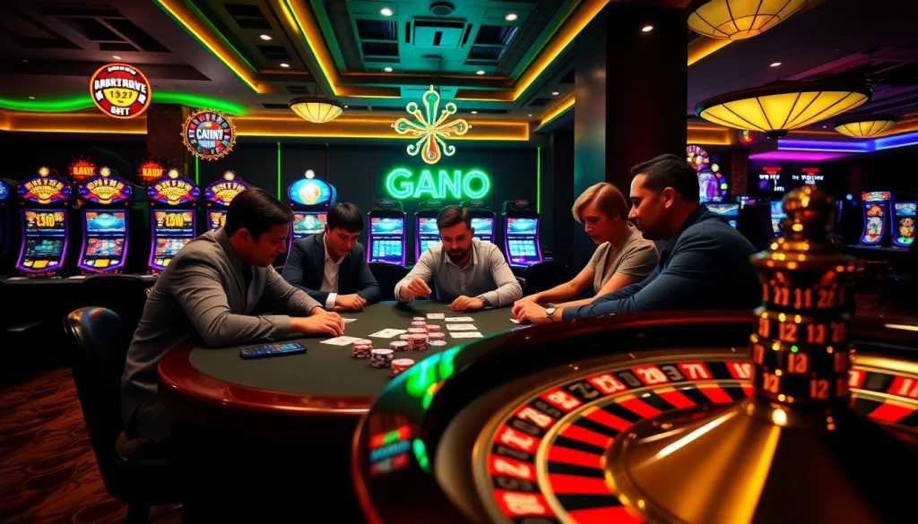 Experience the excitement of gambling with i9bet at a luxurious casino setting.