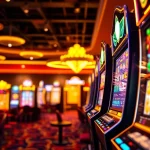 Kode4d online gaming platform highlighting vibrant slot machines and secure digital interfaces.