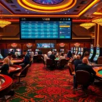 Players enjoying their luck at VN88 casino tables with exciting games on display.