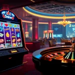 Experience the thrill of 온라인슬롯 with vibrant graphics and exciting gameplay in a luxurious casino setting.