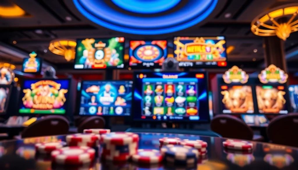 Explore the vibrant experience of the best online casinos for Canada featuring engaging digital interfaces.