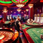 Experience thrilling gameplay at shbet casino with vibrant tables and exciting slot machines.