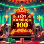Players winning on the slot kambokja bet 100 machine in an exciting casino atmosphere.