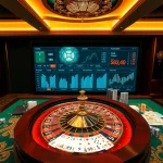 Experience the thrill of lc88 đăng nhập as players engage with a vibrant online casino interface featuring roulette and poker.