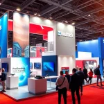 Elevate your brand with a captivating trade show booth that attracts attention.