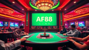 Play at the exclusive AF88 LINK casino table, where excitement meets winning potential.