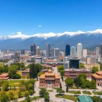 Experience the beauty of Almaty through stunning views of the city's vibrant landscape at https://albmaftoh.com.