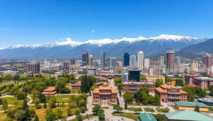 Experience the beauty of Almaty through stunning views of the city's vibrant landscape at https://albmaftoh.com.