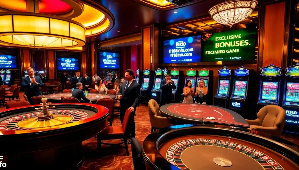 Experience the excitement of winning at f168info.com with luxurious casino action.