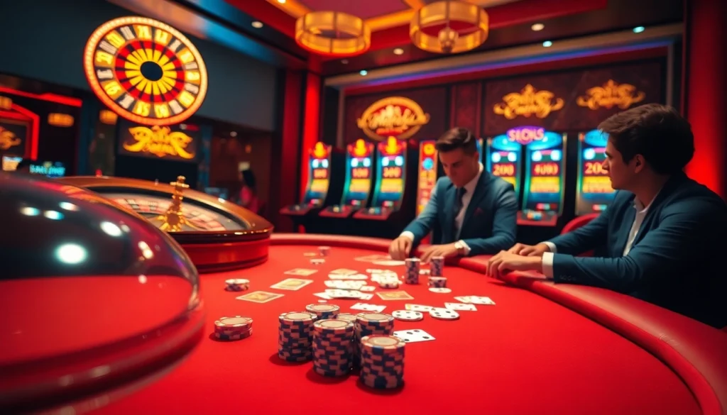 Experience s8 đăng nhập with vibrant casino action at a luxury table, blending excitement and strategy.