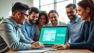 Understand What is a CRM for WhatsApp through a collaborative business meeting illustration.