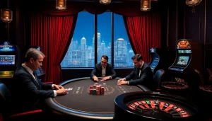 Experience the excitement of nhà cái nohu90 with elite poker gameplay and luxurious casino atmosphere.