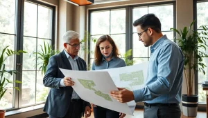 Plan town developments with experts from https://2020group.co.za in a well-lit office environment.