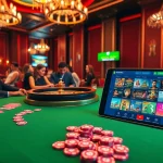 Players enjoying an exciting game at the RR 88 casino with vibrant cards and poker chips.